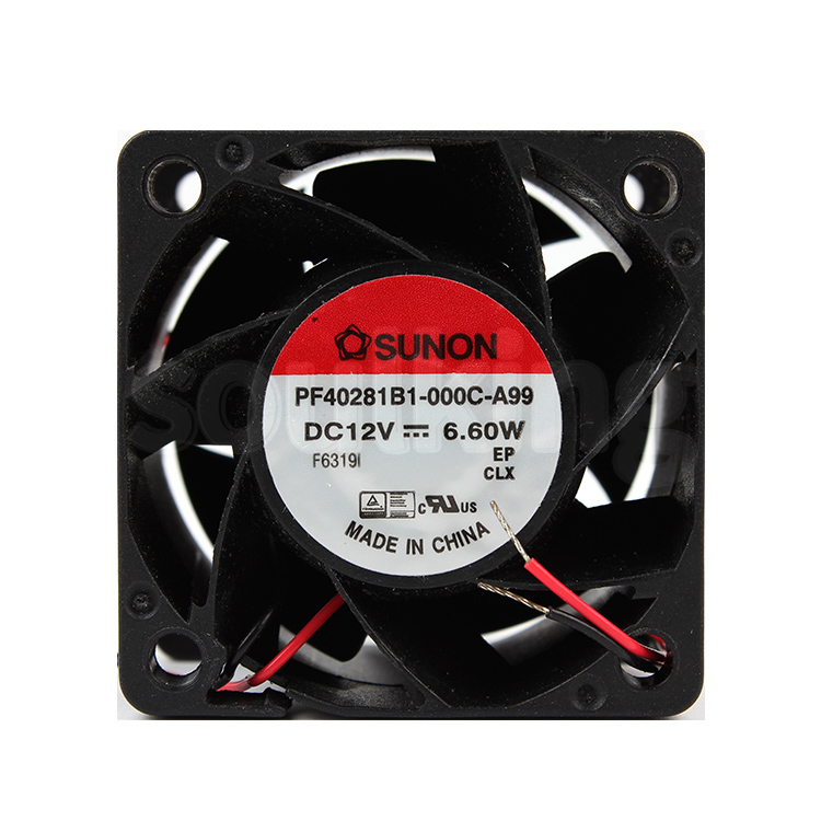 原装SUNON建准PF40281B1-000C-A99 4028 12V 6.60W 直流散热风扇 产品关键词:散热风扇一般什么价格