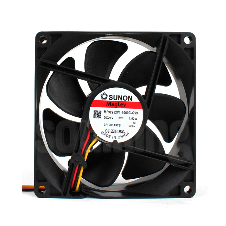 SUNON全新原装 9225 24V 直流散热风扇 轴流风机 MF92252V1-1000C-G99