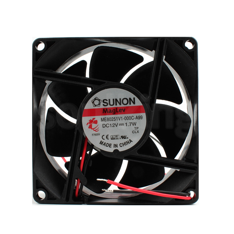 ME80251V1-000C-A99 SUNON建准8025 12V 8厘米机箱风扇 轴流散热风扇 产品关键词:8厘米风扇