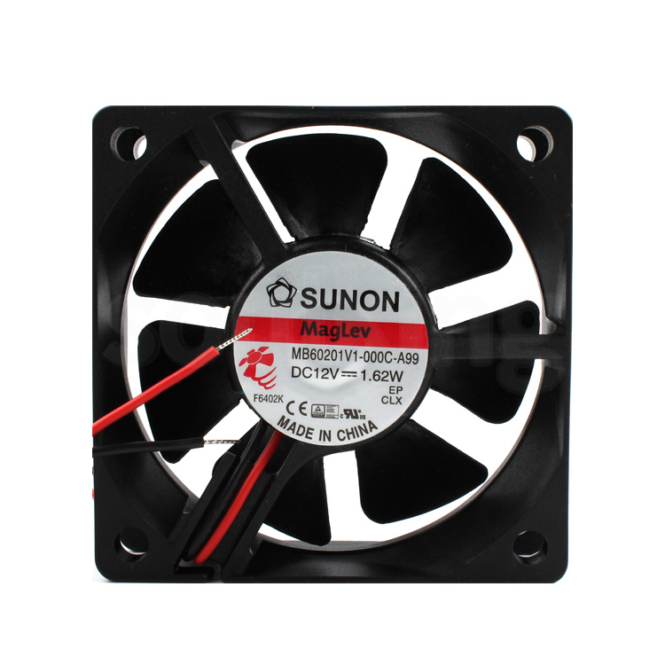 原装SUNON建准 MB60201V1-000C-A99 6020 12V 1.62W 磁悬浮轴承风扇