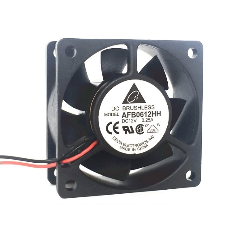 Delta台达AFB0612HH 12V 0.25A 风机 6025轴流散热风扇 产品关键词:台达风扇afb0612hh在哪可以买到