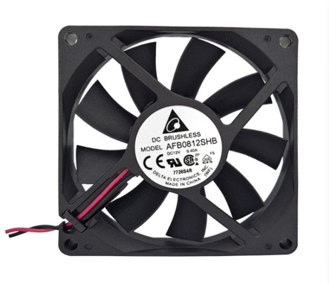 台达 AFB0812SHB 8015 8CM 12V 服务器 大风量工控机风扇