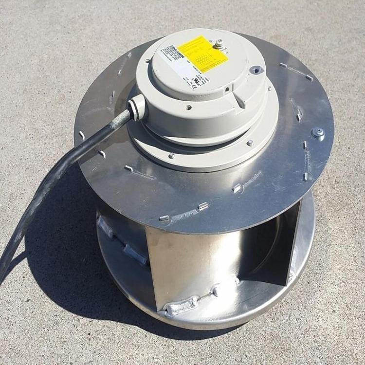 柜体降温通风ZIEHL-ABEGG施乐百RG40T-2DN.D5.1R单进风离心风机