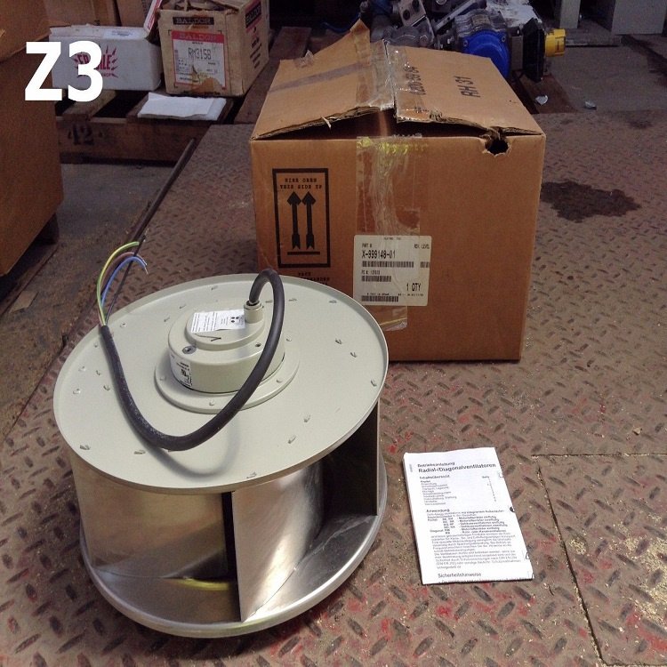 ZIEHL-ABEGG施乐百通风系统后向离心风机FN045-ZIK.DC.V5P4
